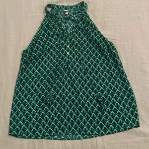 Mud Pie Sleeveless Top Womens Size L.